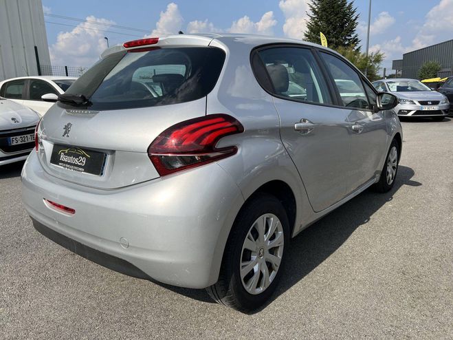Peugeot 208 HDI 100ch BV6 CLIM/REGUL 5 PLACES GRIS CLAIR de 2018