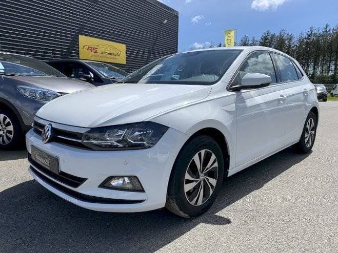 Volkswagen Polo VI 1.6 TDI 80ch Confortline BLANC de 2018
