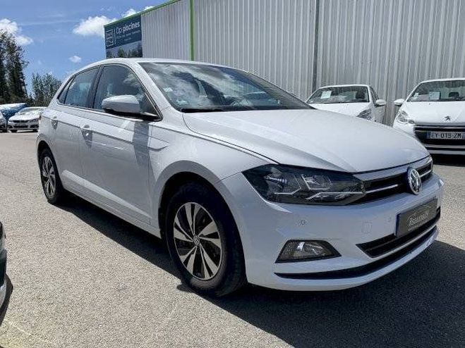 Volkswagen Polo VI 1.6 TDI 80ch Confortline BLANC de 2018