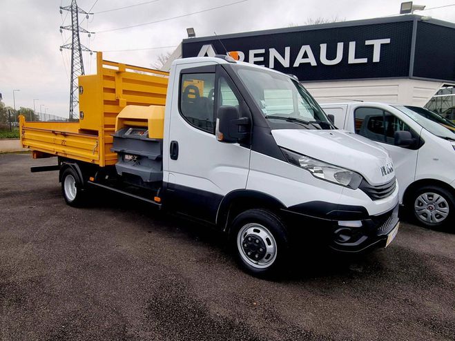 Iveco Daily Ccb 35 C14 BENNE COFFRE COMPRESSEUR BLANC de 2018