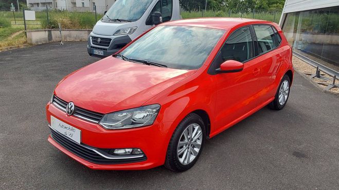 Volkswagen Polo 1.4 TDI 90 BlueMotion Confortline ROUGE de 2016
