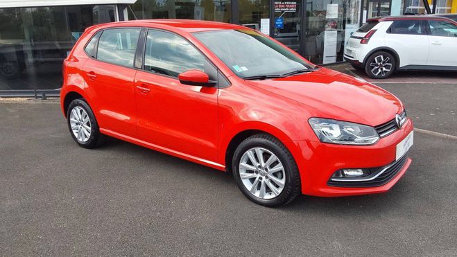 Volkswagen Polo 1.4 TDI 90 BlueMotion Confortline ROUGE de 2016