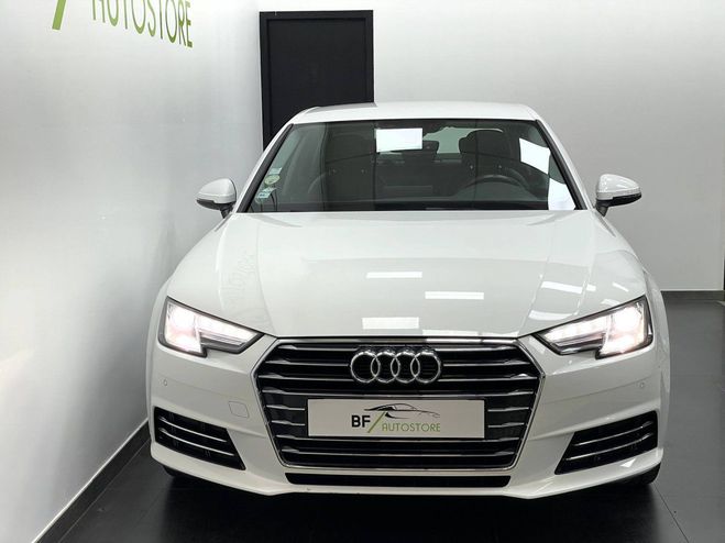 Audi A4 V (B9) 2.0 TDI 150ch Design Luxe S troni BLANC de 2016