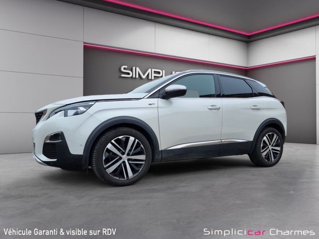 Peugeot 3008 BlueHDi 180ch SS EAT8 GT GARANTIE 12 moi Blanc Blanc Nacr de 2020