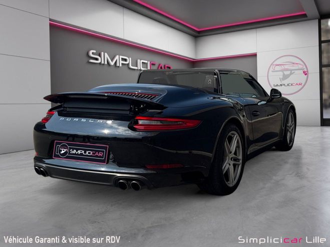 Porsche 911 CARRERA CABRIOLET 991.2 PDK Noir de 2016