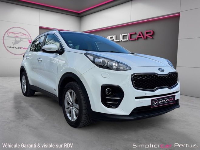 Kia Sportage 2.0 CRDi 136 4x4 Active 1ERE MAIN Blanc de 2016