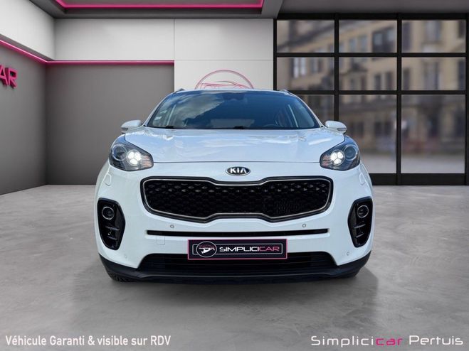 Kia Sportage 2.0 CRDi 136 4x4 Active 1ERE MAIN Blanc de 2016