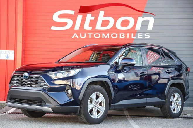 Toyota RAV 4 4 2.5 Hybride 218 4x2 CVT Dynamic Busine BLEU FONCE de 2021
