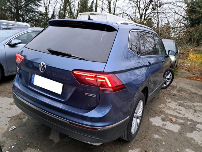 Volkswagen Tiguan 2.0 TDI 190 DSG 7 Carat 4Motion 4x4 7 PL BLEU CLAIR de 2019