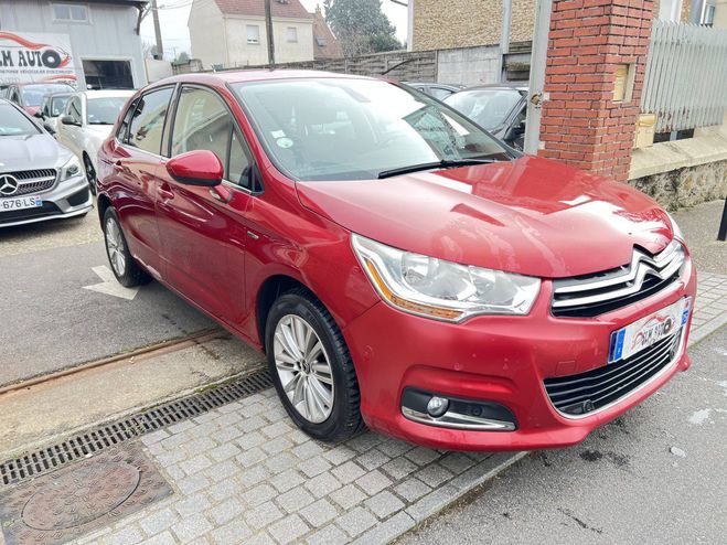 Citroen C4 II 1.6 e-HDi 115 FAP Exclusive ROUGE de 2012