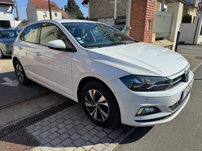 Volkswagen Polo VI 1.6 TDI 95ch Confortline DSG7 BLANC de 2019