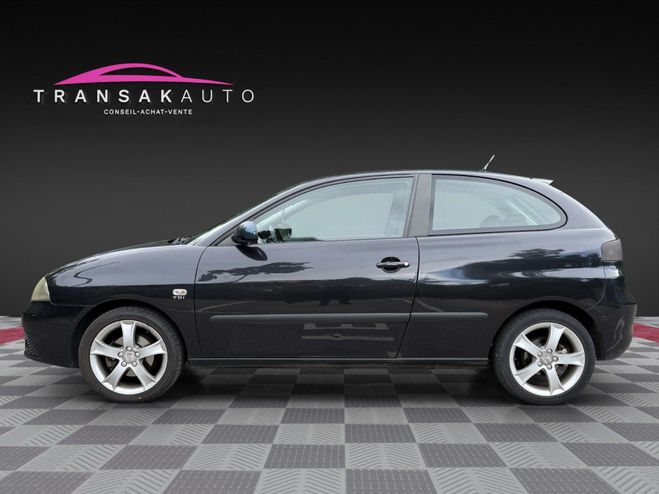 Seat Ibiza 1.9 TDI 100 Sport - Vhicule suivi Noir de 2007
