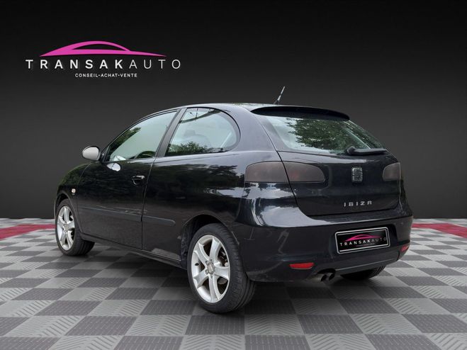 Seat Ibiza 1.9 TDI 100 Sport - Vhicule suivi Noir de 2007
