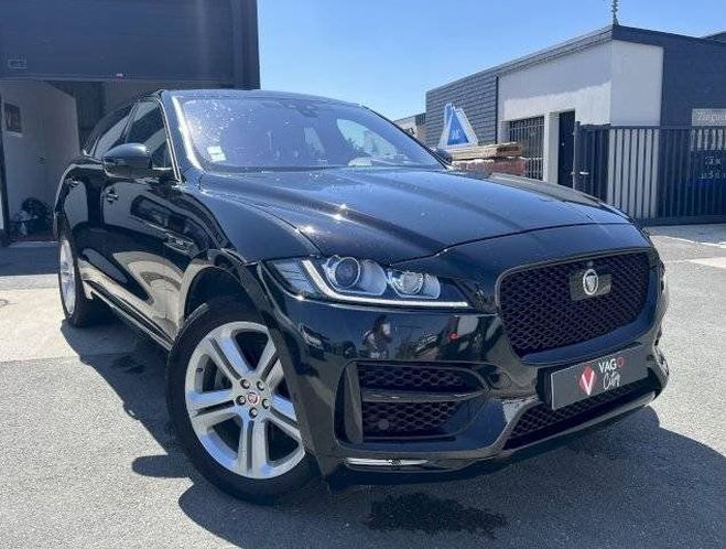 Jaguar F Pace V6 3.0D 300ch Prestige 4x4 BVA8 NOIR de 2017