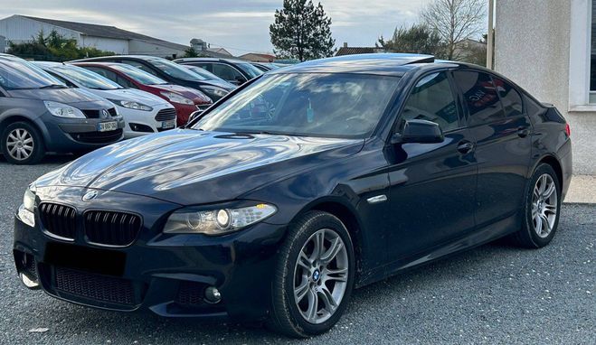 BMW Serie 5 V (F10) 525d xDrive Luxe NOIR de 2012