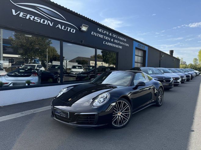 Porsche 911 TARGA 991.2 3.0 370 PDLS+ CHRONO FR PDK NOIR de 2017