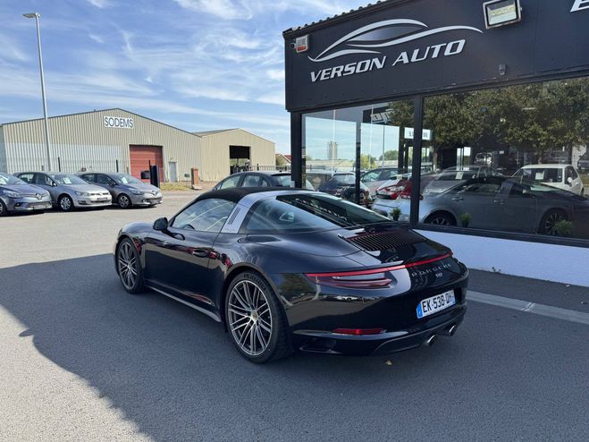 Porsche 911 TARGA 991.2 3.0 370 PDLS+ CHRONO FR PDK NOIR de 2017