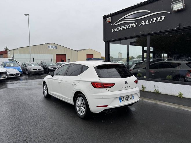 Seat Leon 1.0 TSi 115 GPS CAMERA LED TEL REGULATEU BLANC de 2017