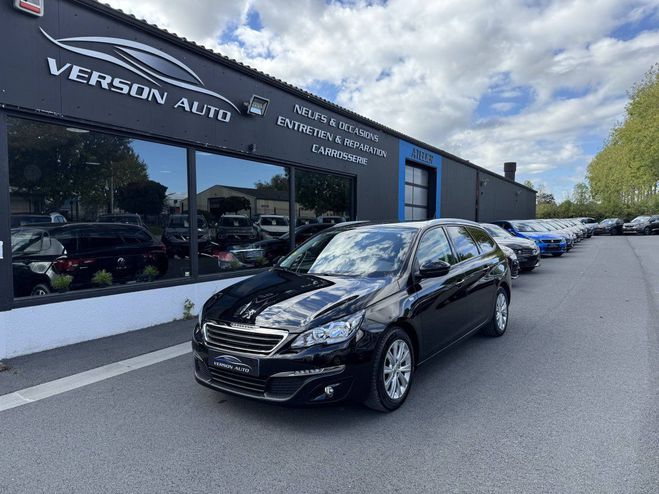 Peugeot 308 SW 1.6 BlueHDi 120 STYLE GPS TEL LED CLI NOIR de 2017