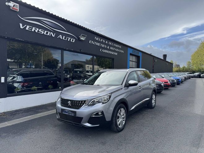 Peugeot 5008 BlueHDi 130 GPS TEL LED CLIM RADAR 7PL GRIS CLAIR de 2020