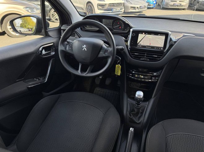Peugeot 208 1.5 BlueHDi 100 GPS TEL LED CLIM REGULAT GRIS FONCE de 2018