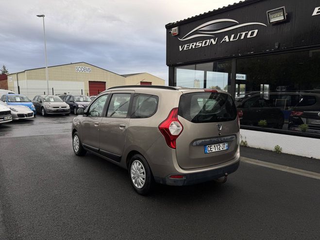 Dacia Lodgy 1.5 dCi 110 GPS TEL CLIM REGUL ATTELAGE BEIGE de 2012