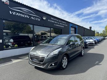  Voir détails -Peugeot 5008 1.6 BlueHDi 120 GPS TOIT PANO CAMERA 7PL à Verson (14)