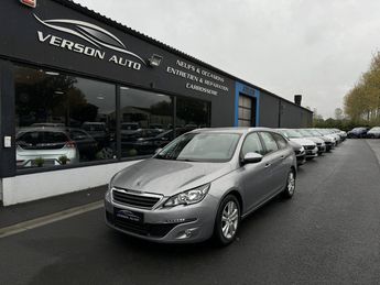  Voir détails -Peugeot 308 SW 1.6 BlueHDi 120 GPS TEL LED REGULATEU à Verson (14)