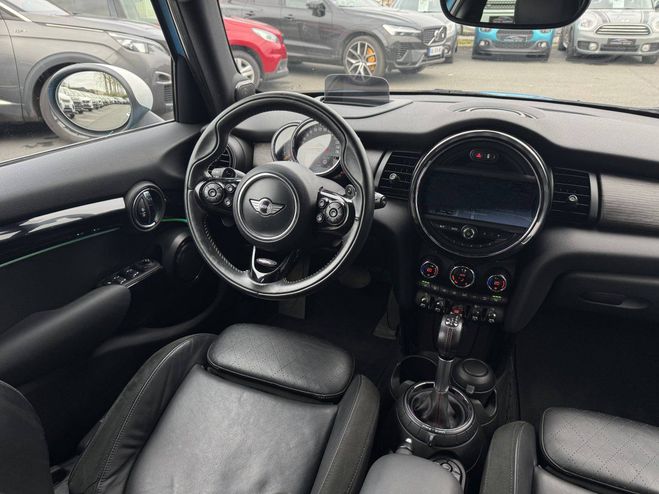 Mini Cooper S 192 GPS CUIR CAMERA HUD H/K KEYLESS BV BLEU de 2015