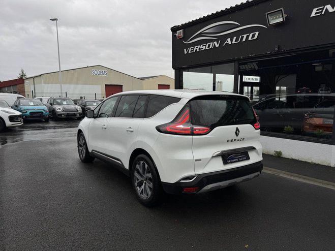 Renault Espace 1.6 dCi 160 7PL GPS TOIT PANO HUD CAM BV BLANC de 2018