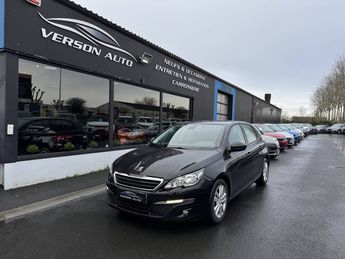  Voir détails -Peugeot 308 1.6 BlueHDi 120 GPS TEL LED CLIM REGUL B à Verson (14)