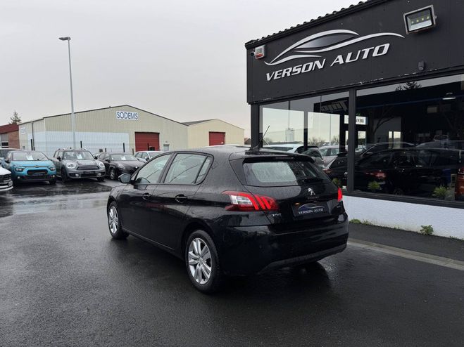 Peugeot 308 1.6 BlueHDi 120 GPS TEL LED CLIM REGUL B NOIR de 2015