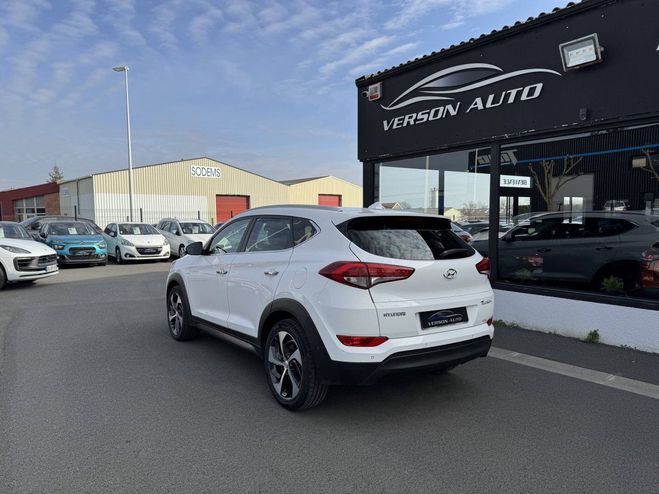 Hyundai Tucson 1.7 CRDI 141 EXECUTIVE GPS CUIR CAMERA B BLANC de 2016