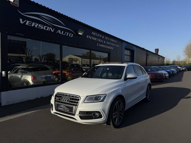 Audi SQ5 BiTDI 313 1er MAIN SUIVIT ATTELAGE BLANC de 2016
