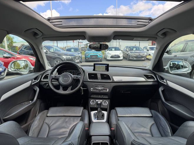 Audi Q3 2.0 TDI 177 FULL 4x4 1er MAIN SUIVIT BVA GRIS de 2014