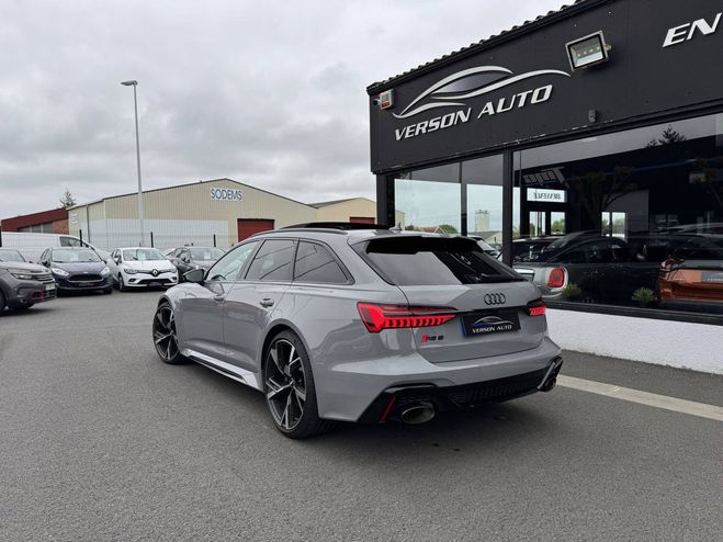 Audi RS6 Avant C8 V8 600 FR HUD CAM 3D SUIVIT B&O GRIS NARDO de 2020