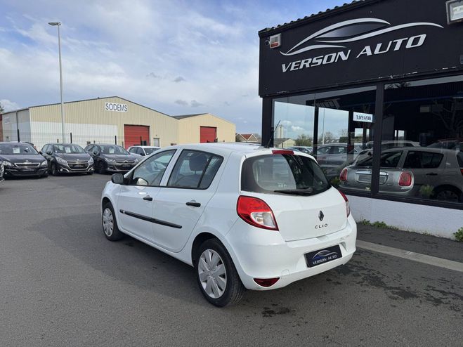 Renault Clio 1.2 75 GPL 5p 51 000 KMS BLANC de 2010