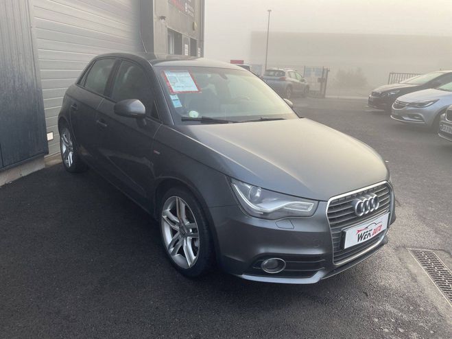 Audi A1 Sportback 1.6 TDI 90 S Line 5 places GRIS de 2012