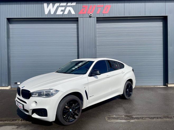 BMW X6 II (F16) xDrive 30dA 258ch M Sport BLANC de 2016