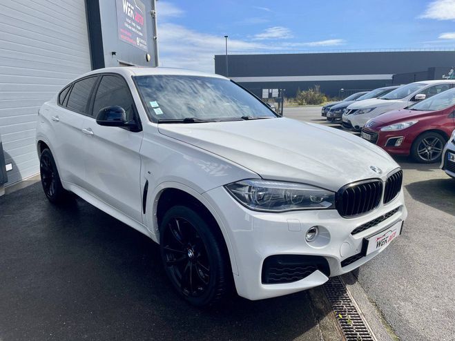 BMW X6 II (F16) xDrive 30dA 258ch M Sport BLANC de 2016