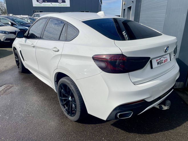 BMW X6 II (F16) xDrive 30dA 258ch M Sport BLANC de 2016