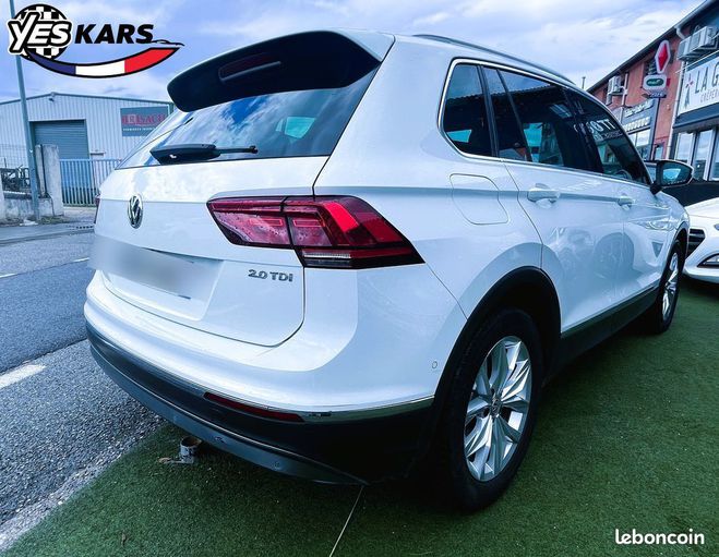 Volkswagen Tiguan II 2.0 TDI 150ch BlueMotion Technology C Blanc de 2016