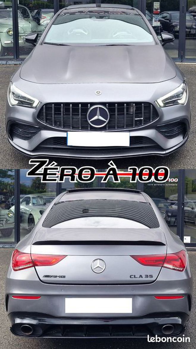 Mercedes Classe CLA Classe 35 AMG 2.0i 4MATIC 7G-DCT 306cv B Gris de 2020