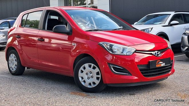 Hyundai I20 1.2 PACK INVENTIVE - 85 CV Rouge Mtallis de 2012