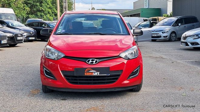 Hyundai I20 1.2 PACK INVENTIVE - 85 CV Rouge Mtallis de 2012