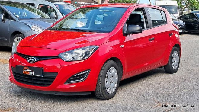 Hyundai I20 1.2 PACK INVENTIVE - 85 CV Rouge Mtallis de 2012