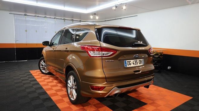 Ford Kuga 1.6 ECOBOOST 182CH SPORT PLATINIUM 4X4 B Marron de 2014