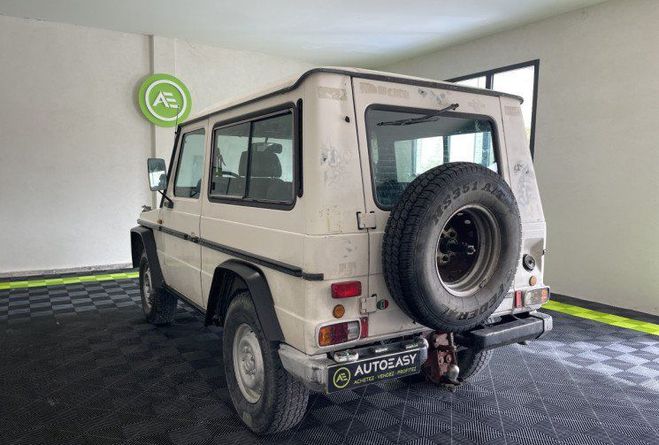 Mercedes Classe G 200 GE SWB Break   Treuil lectrique / R Blanc Creme de 1987