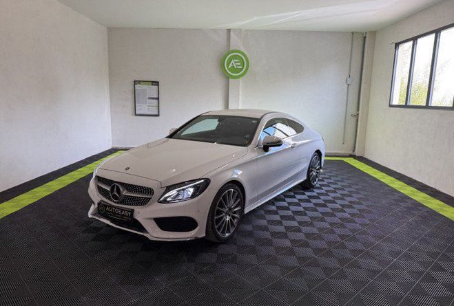 Mercedes Classe C Coupe Sport IV (C205) 200 184ch AMG Line Blanc de 2018
