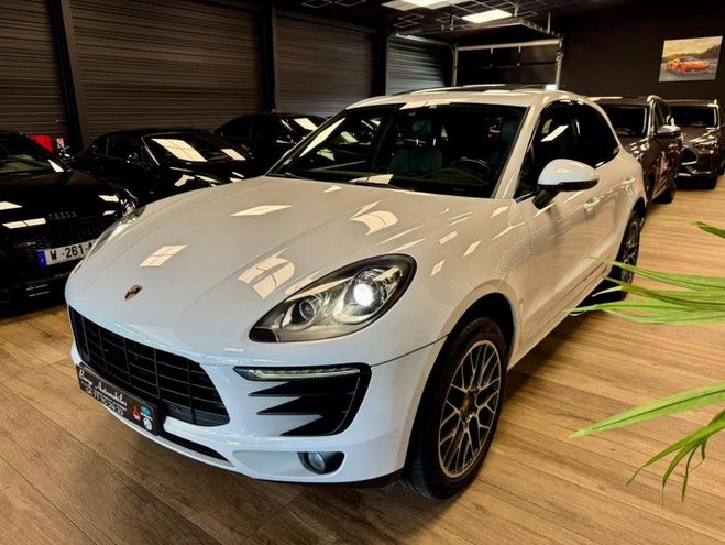 Porsche Macan 3.0 V6 258 S DIESEL PDK Blanc Verni de 2014